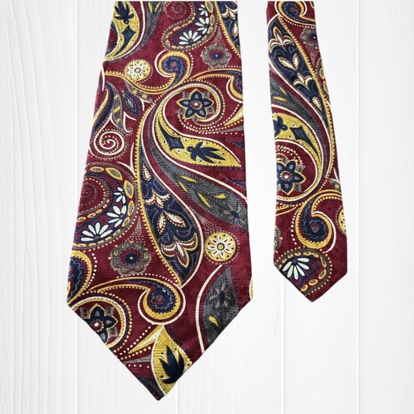 FERRELL REED Men’s Silk Men’s Tie - Picture 3 of 7